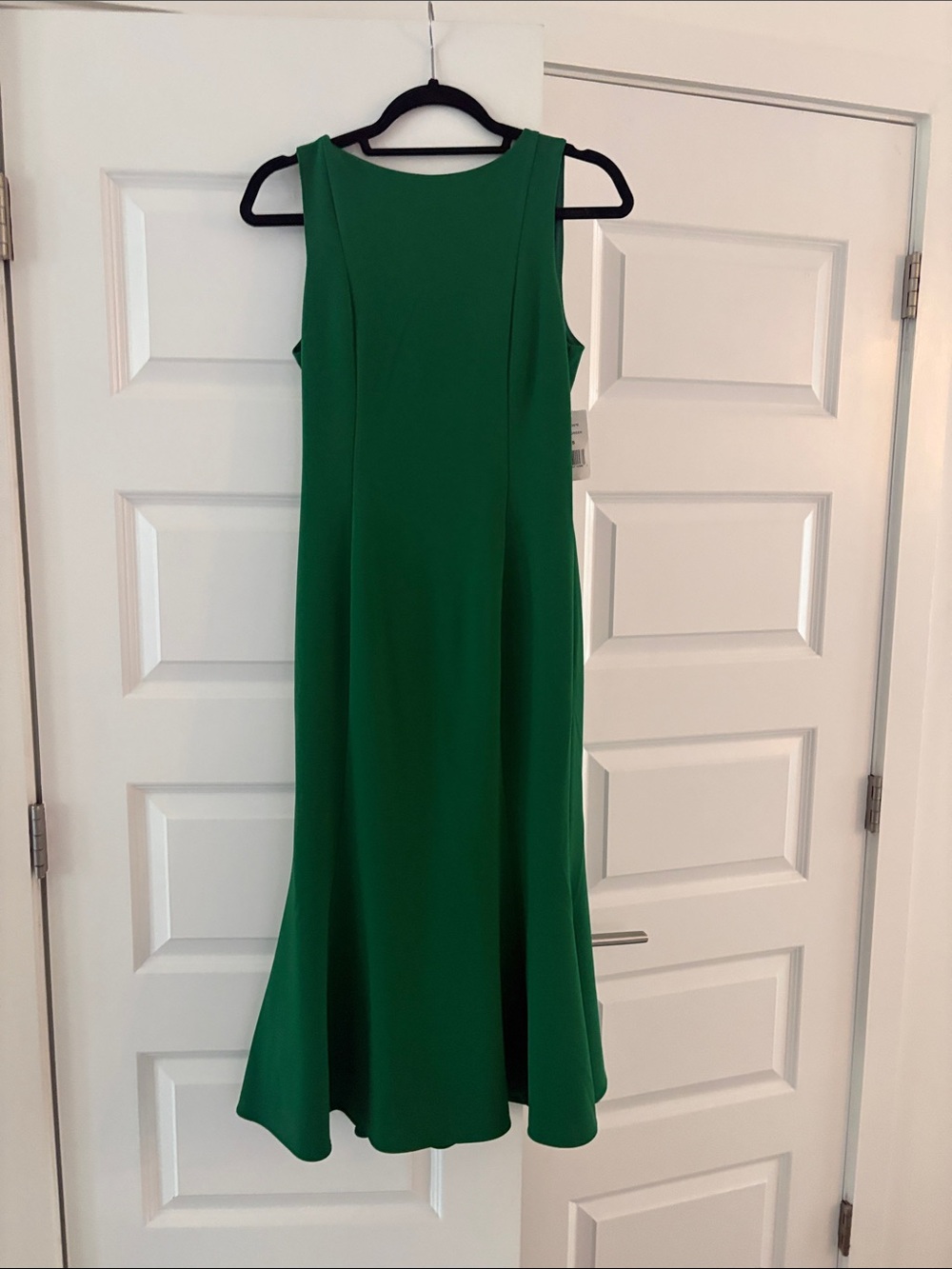 Alexia Admor Emerald Green Sleeveless Midi Dress